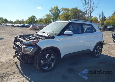 2021 Hyundai Venue Sel из США, поврежденный, VIN KMHRC8A31MU070896